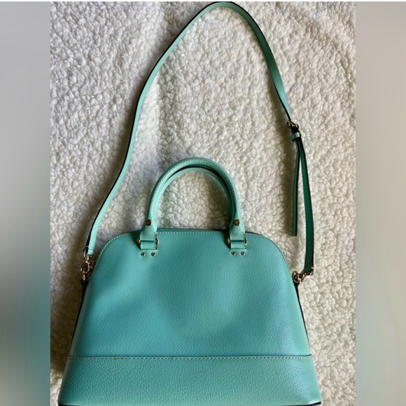 Kate Spade Dome Bag, Medium, Good Condition, Handles & Crossbody strap, Gold HW - Picture 6 of 8